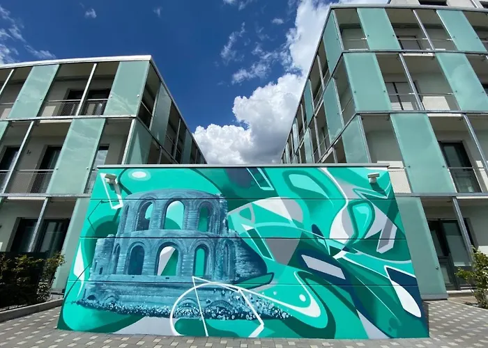 Apartment Emperors Baths - Cozy Modern Trier